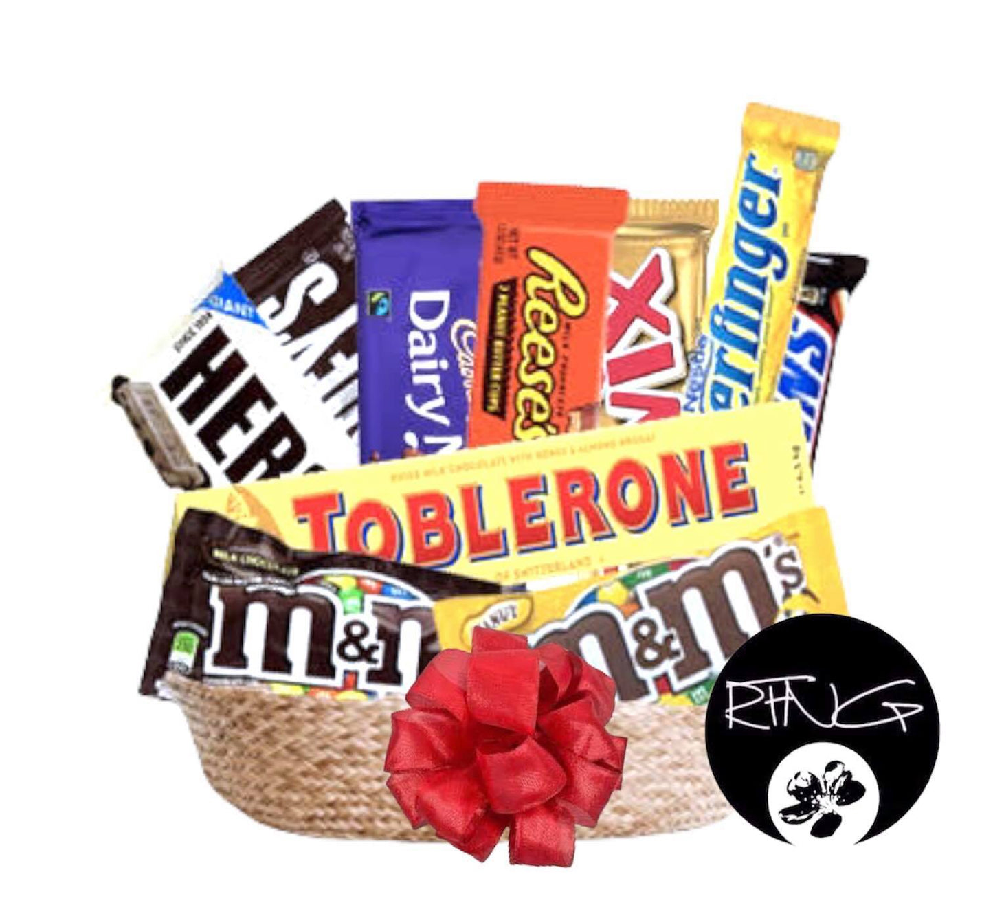 Chocolate Basket 3 - Redflowersngifts.com